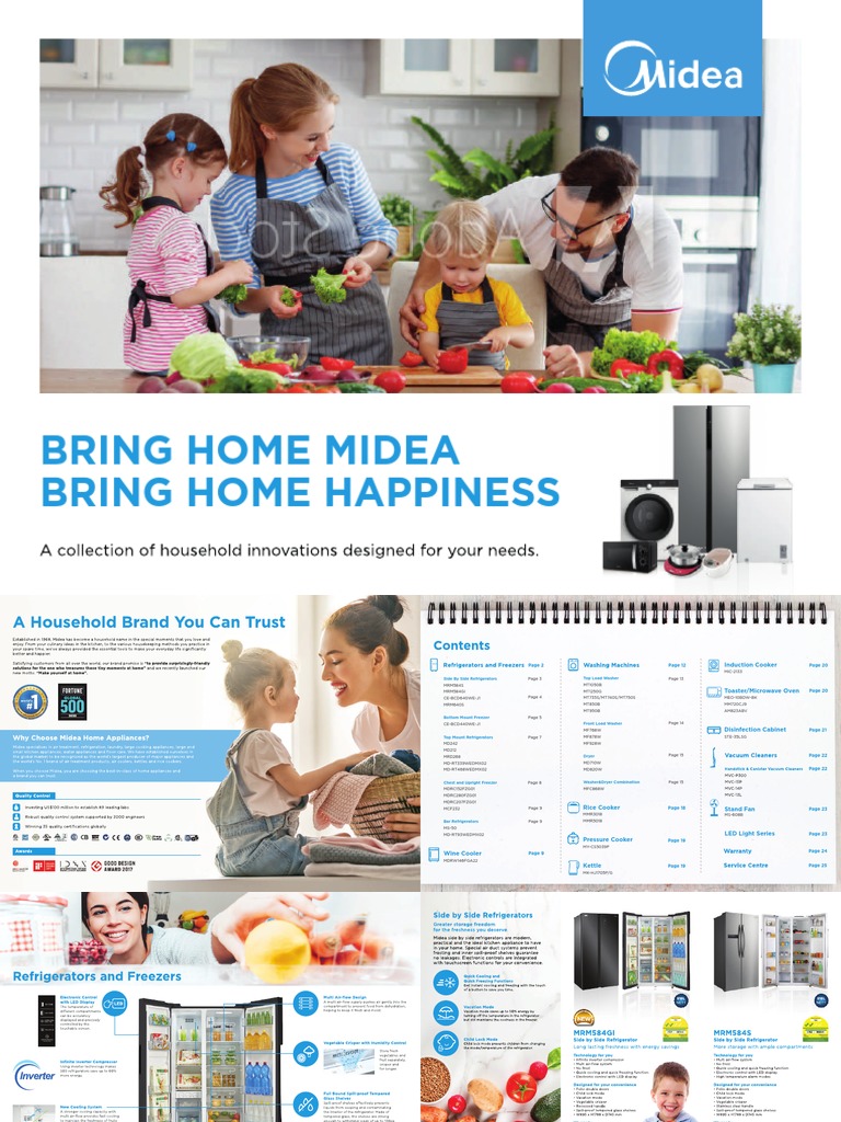 Midea 2020 Product Range Overview | PDF