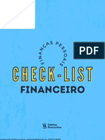 Bônus - Check-List para Organização Financeira PDF