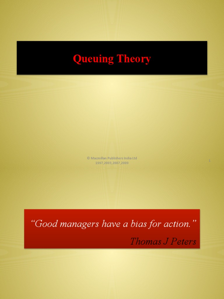 Queing Theory | PDF | Probability Distribution | Statistical Theory