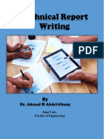 Technical Report Writing - L3