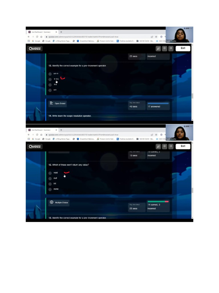 Oops With C++ Quizzes PDF