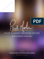 Your Wedding EMCEE Brochure