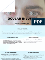 Ocular Injuries 