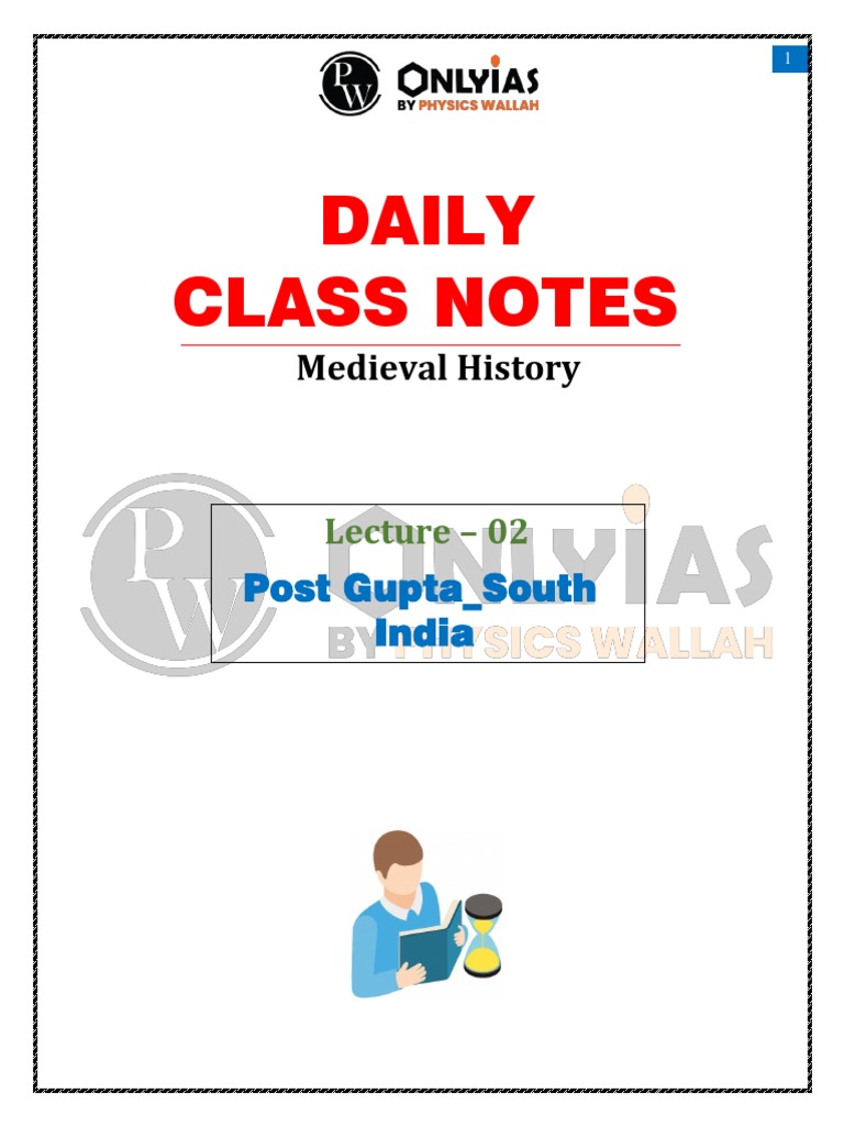 Medieval History 02 - Daily Class Notes - (UPSC TITAN 2.0 (English) PDF ...