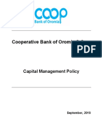 Capital Management Policy Highlights