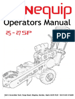 DANequip 25SP - 27SP Manual PDF