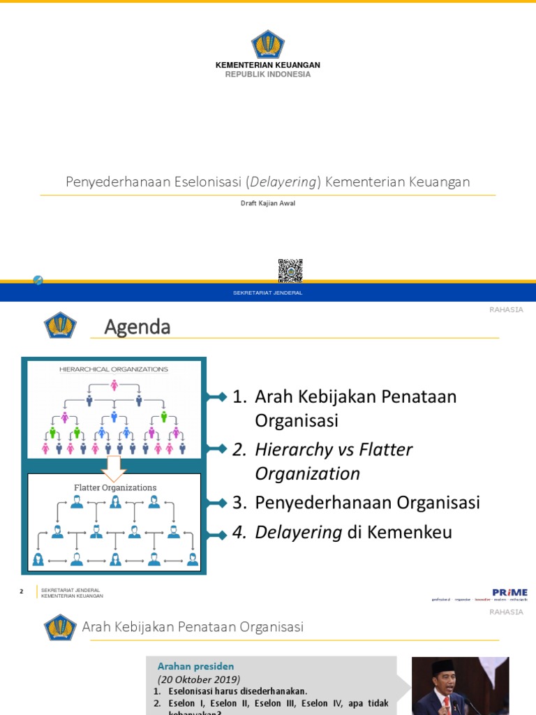 Delayering di Kementerian Keuangan | PDF