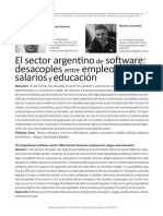 El Sector Argentino Del Software