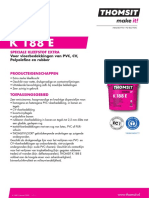 THOMSIT K 188 E Productinformatieblad NL PDF