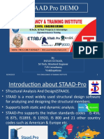 2 Staad Demo