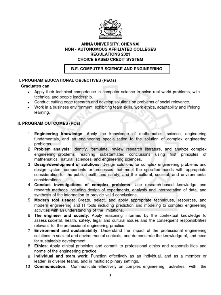 B.E.CSE.pdf | PDF
