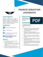 Francis Sebastian Lagamayo: Civil Engineer Education