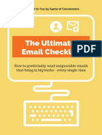 The Ultimate Email Checklist PDF