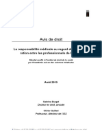 Avisdedroit Assm Responsabilite Medicale Collaboration PDF