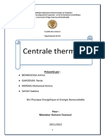 Centrale Thermique PDF