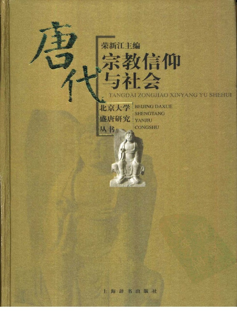 唐代宗教信仰与社会(北京大学盛唐研究丛书) (荣新江主编) (Z-Library
