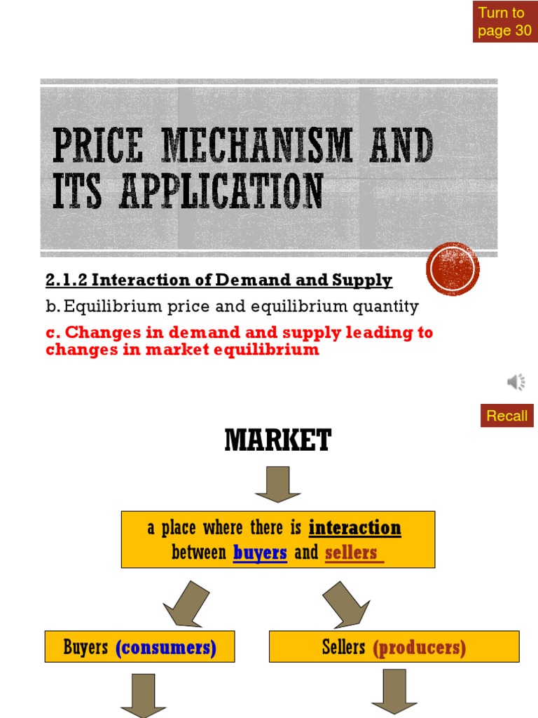 Price Determination & Consumer Producer Surplus PDF PDF