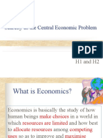 Theme 1.1 Scarcity As The Central Economic Problem Part 1 PDF