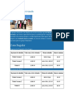 Subsidios vivienda sectores medios Coquimbo-Los Lagos