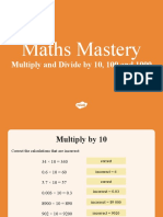 Au t2 M 1737 Multiplication and Division Multiply and Divide by 10 100 1000 Ver 2