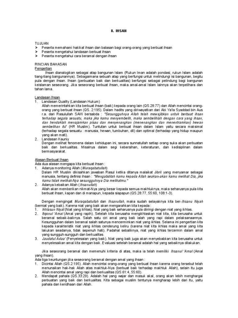 Ihsan | PDF