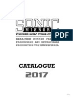SonicMirror Catalogue 2017 PDF