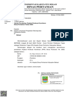 Usulan Perubahan Pejabat Pembuat Komitmen Dinas Pertanian Tahun 2023 PDF