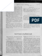 Notas Clinicas: Revista Cljnica