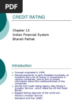 Credit Rating: Indian Financial System Bharati Pathak