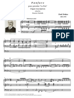 (Free Scores - Com) - Dukas Paul Fanfare Pour Pra Der Organ Transcription 67292 PDF