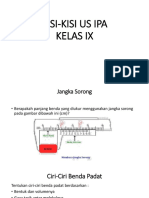 Kisi-Kisi Us Ipa Kelas Ix PDF