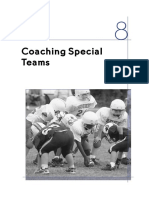 Coaching Special Teams Fundamentals