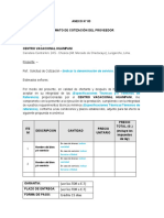 3 - Formato Cotizacion Del Proveedor