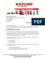 Cotización #03445 - 23 Mantenimiento de Extintores Gas Station Ar Sac PDF