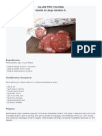 Salame Colonial PDF