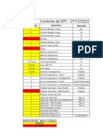 Ficha - Controle de EPI