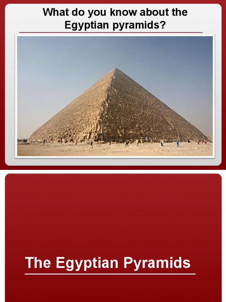 Egyptian Pyramids | PDF