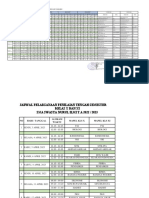 Jadwal Pengawas Penilaian Tengah Semester Kelas X & Xi TP 2022-2023 PDF