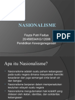 Sejarah Nasionalisme - Fayza Putri Fadiya - 456534