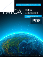 FATCA On Line Registration Guide by IRS PDF