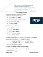 Guía de Práctica 3 Cálculo I Ing. Metalúrgica PDF