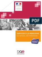Services A La Personne Des Metiers Des Formations PDF