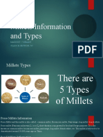 Millets Information and Types