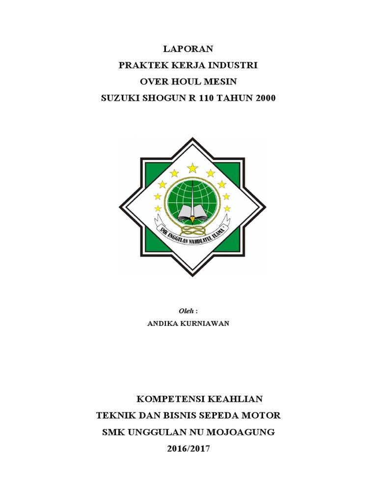 Overhaul Mesin Suzuki Shogun R 110 | PDF
