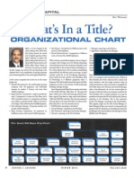 Organizational Chart Article Winter 2010