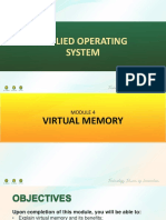 Virtual Memory Demand Paging and Page Replacement Algorithms