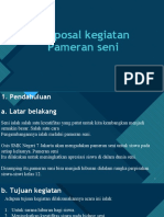 Proposal Kegiatan Pameran Seni