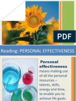 Personal Effectiveness