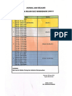 Jadwal Jam Belajar Selama Bulan Ramadhan PDF