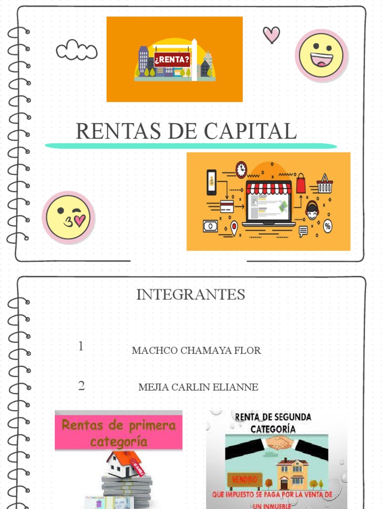 Renta De Capital Pdf